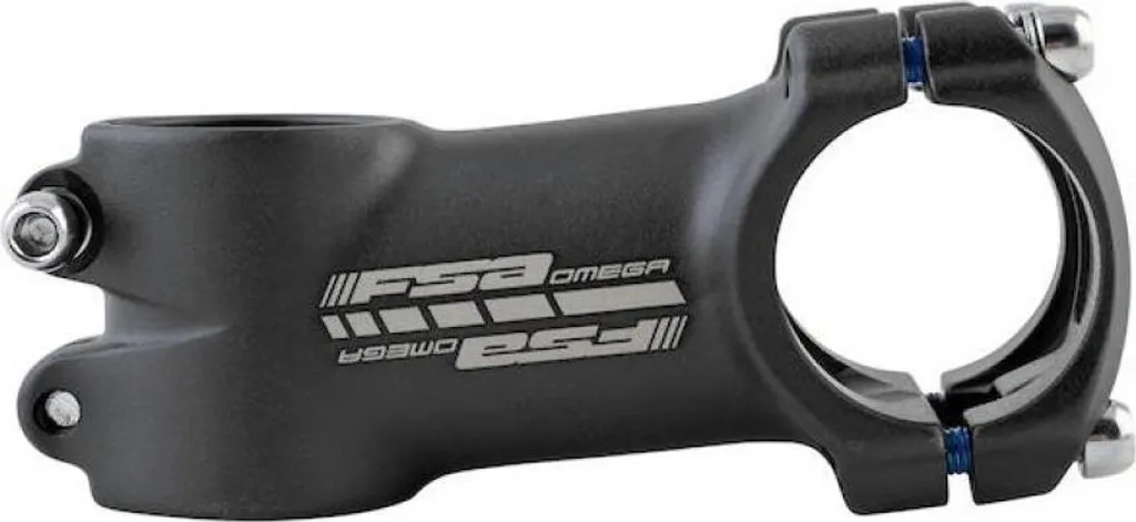 Potence FSA Omega 31,8 x 60 mm Noir ±6° pour Cintre de Vélo de Route