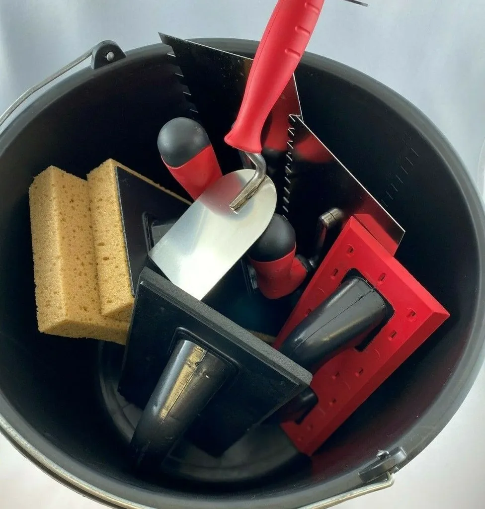Sistema di Pulizia Piastrelle ConToo CT02 | Secchio Edile 8 Accessori