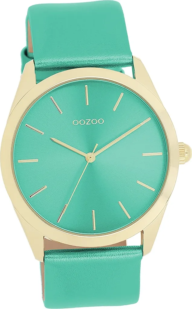 Oozoo Orologio Donna D2UOC11339 | Pelle Verde Acqua Esclusivo