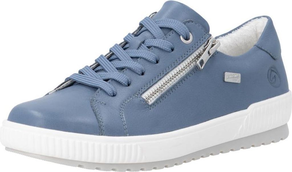 Remonte Schnürschuhe - Jeans Leder : 43 : Normal Größe: 43 Weite: Normal