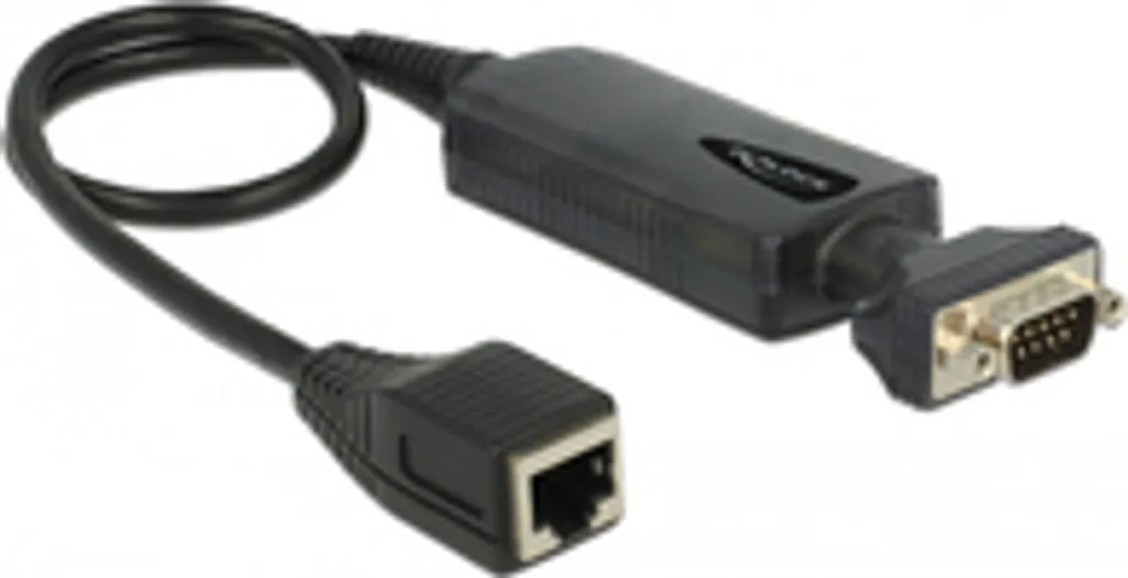 Convertisseur RS-232 vers Ethernet 100 Mbps Delock 62976 Haute Vitesse