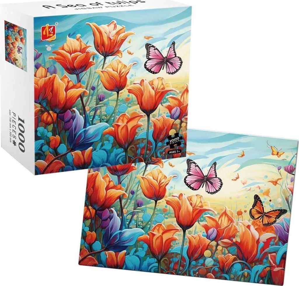Puzzle 1000 Teile Motiv Tulipany