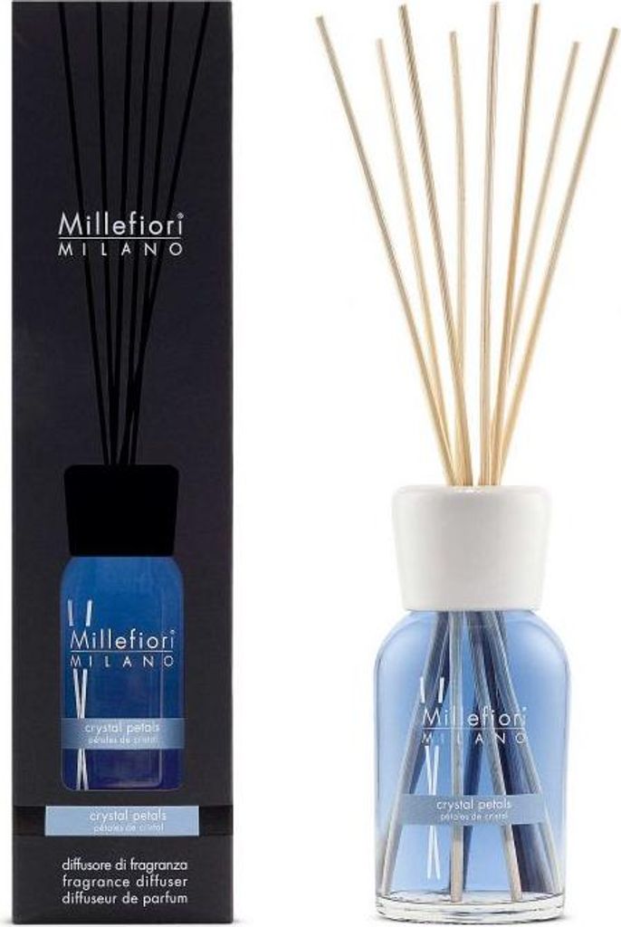 Millefiori Milano Reed Diffuser 250 ml - Crystal Petals