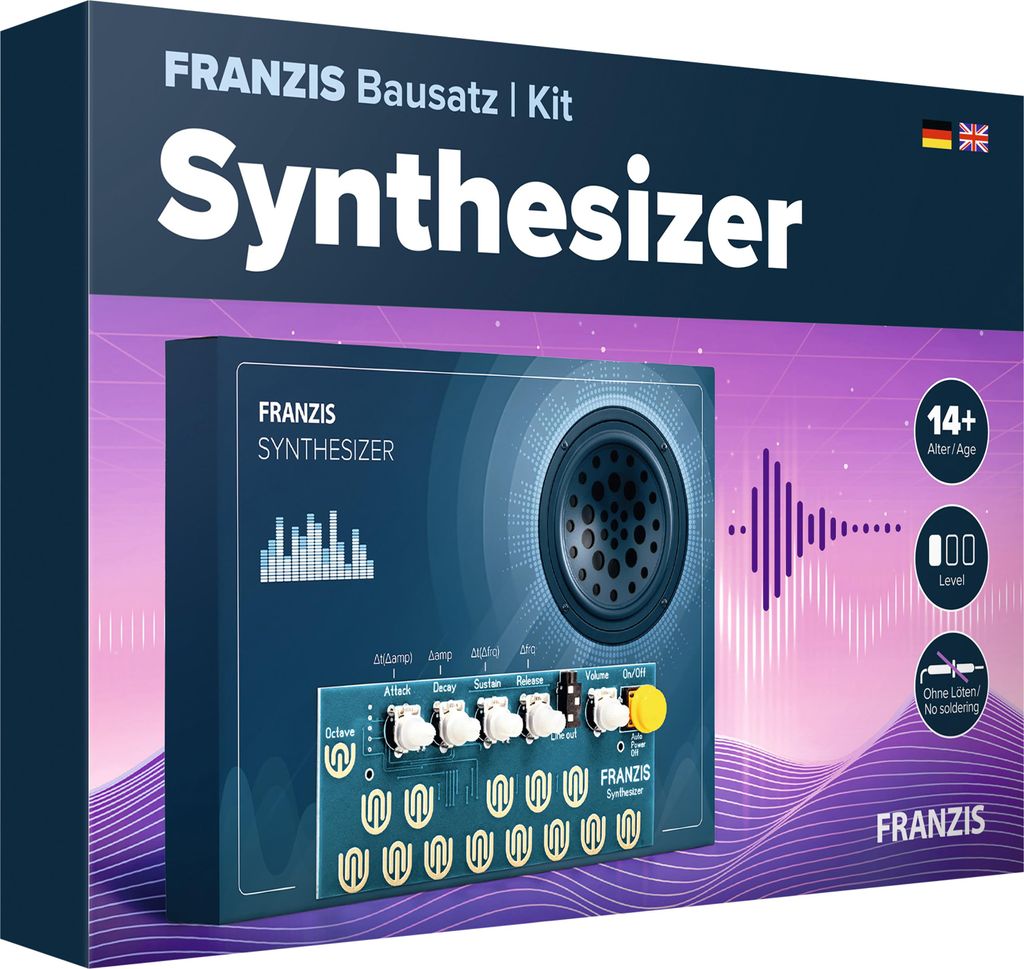 FRANZIS 67196 - Synthesizer. Setzen Sie Ihre musikalischen Ideen im Handumdrehen um - ganz ohne Lötkolben und technisches Vorwissen!