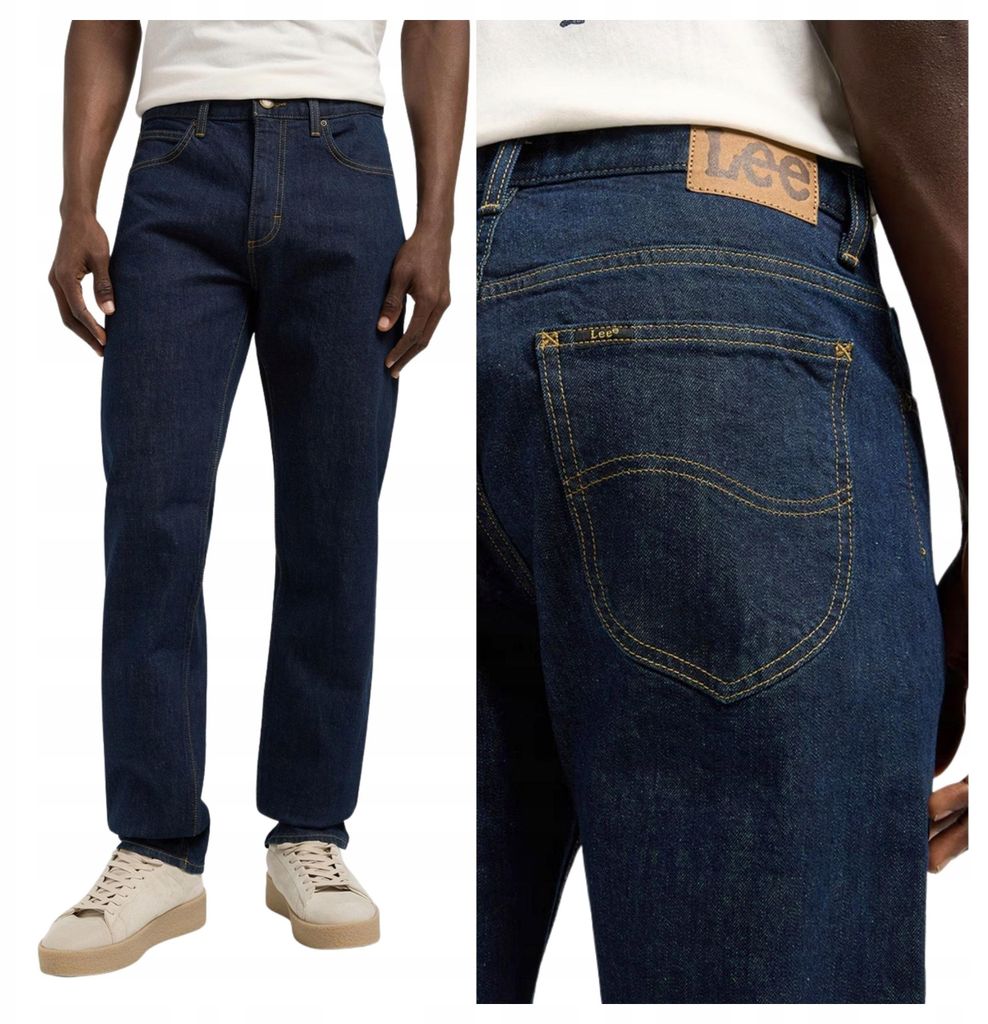 Lee | West Herren-Jeans Regular, Blau, Klassisch, W34 L34