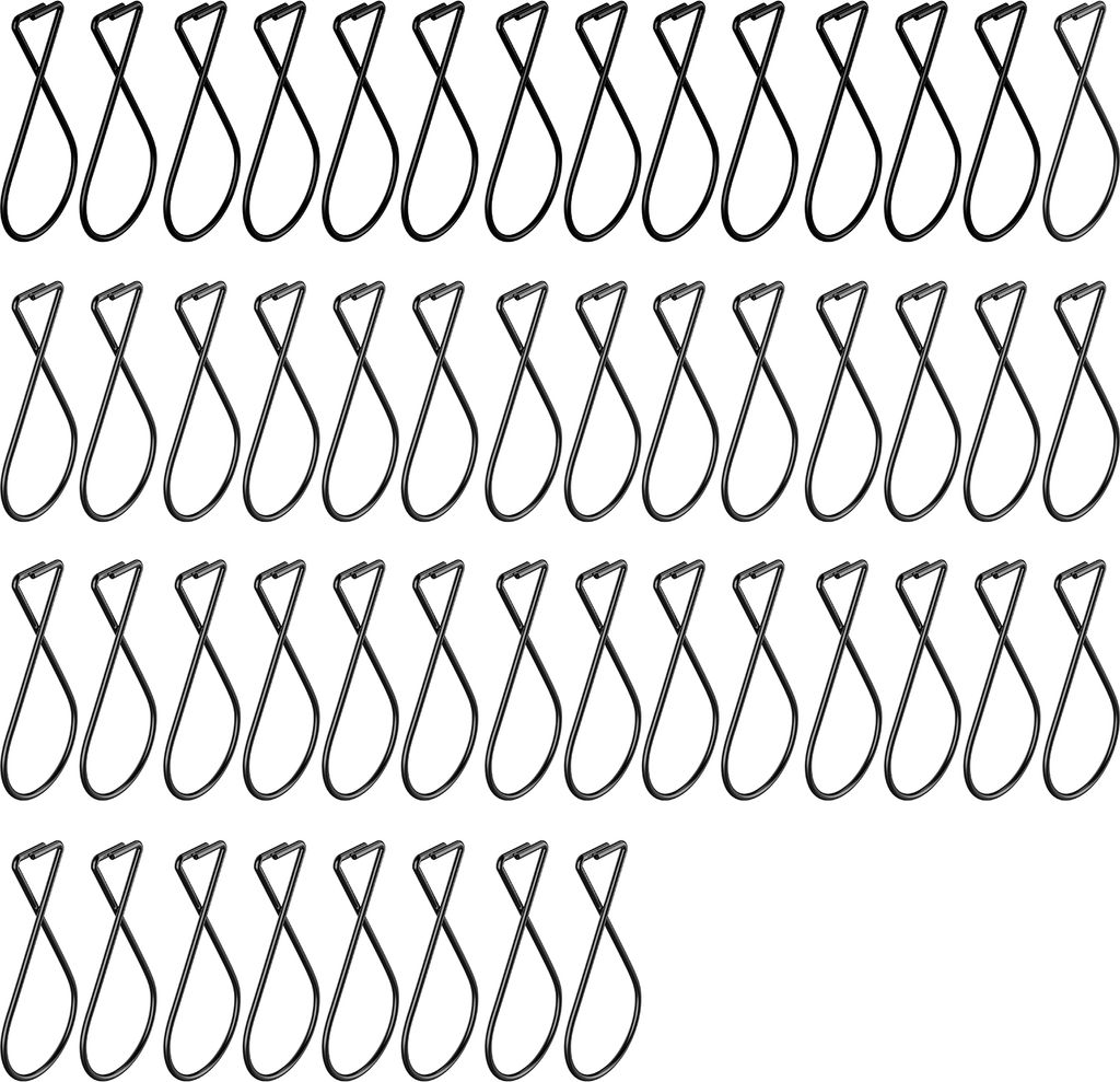 50 Stück Deckenhaken-Clips, Hängedeckenhaken, einfach zu installieren, Gitter-Decken-Hängehaken-Clips, für Büro, Zuhause, Geschäfte, Klassenz...