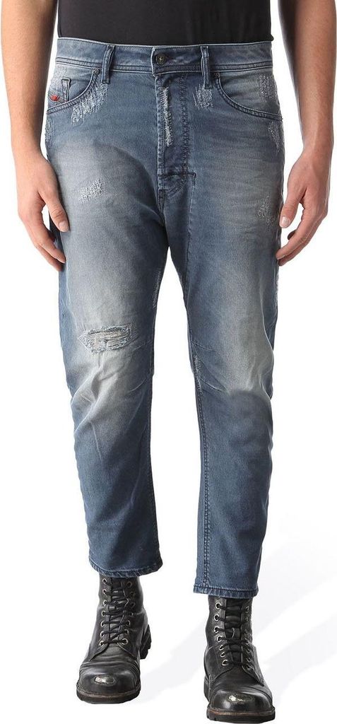 Diesel Narrot 0672L Herren Jeans Hose Slim Carrot
