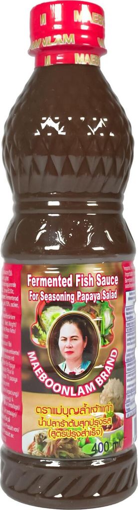 ! Maeboonlam Fermentierte Fischsauce für Papayasalat 400ml Produktbild 