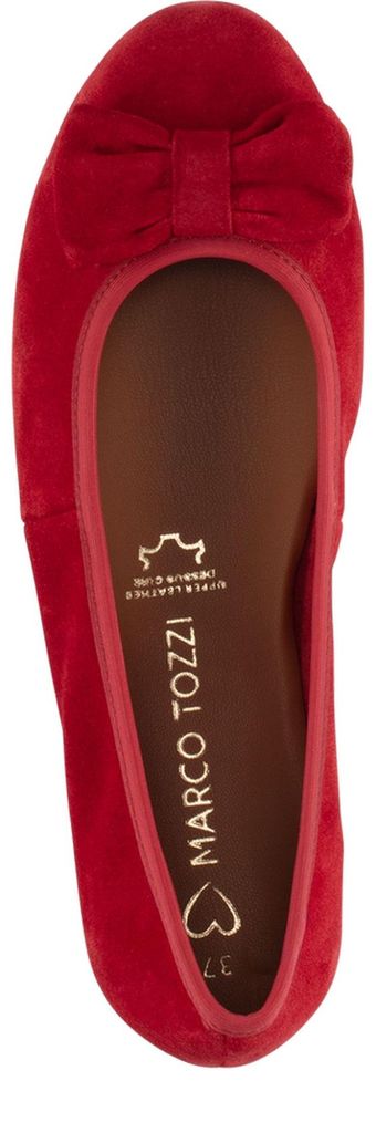 MARCO TOZZI Damen Ballerina aus softem Leder mit Produktbild 