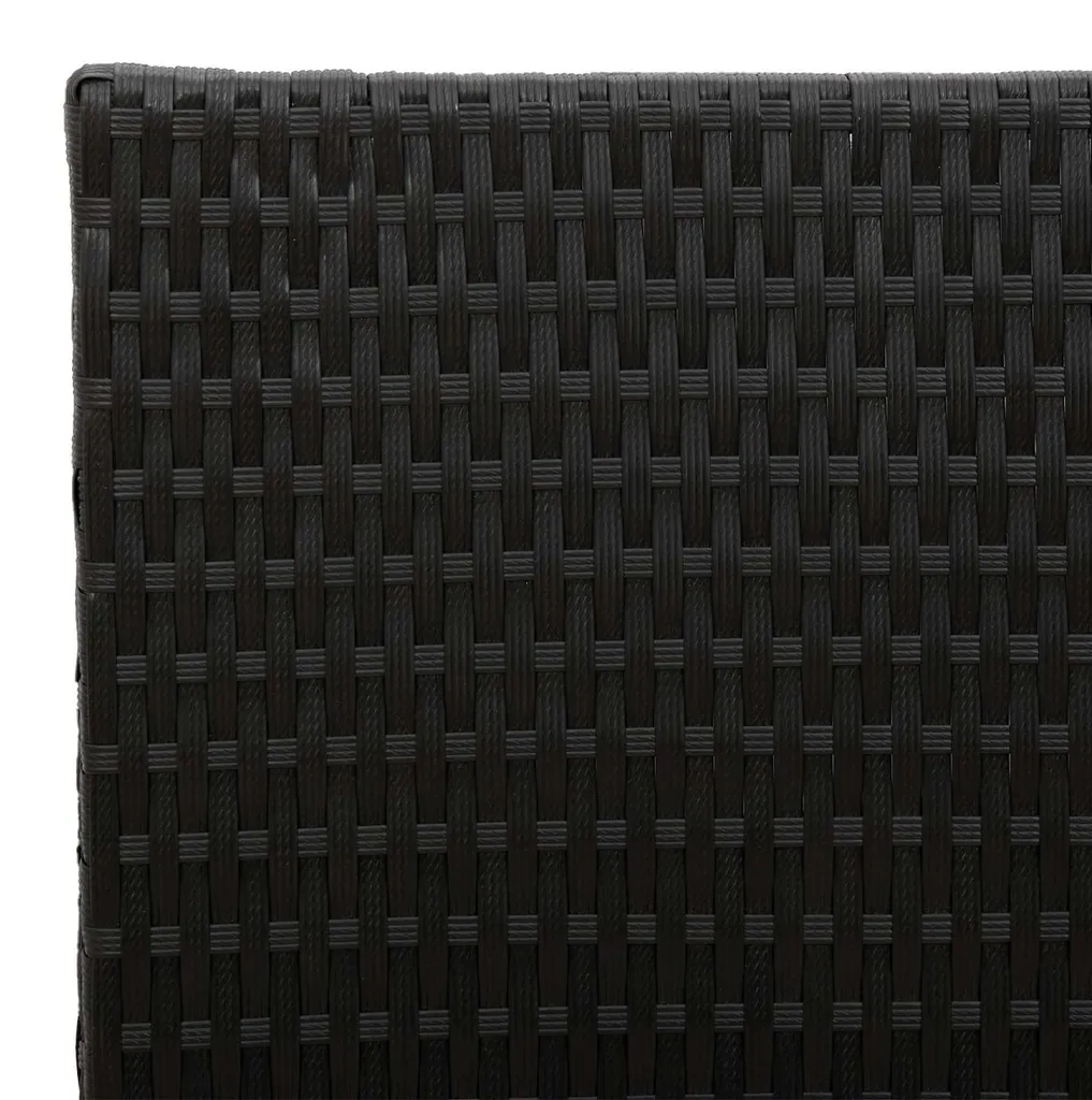 Jardinière haute polyrotin 55x22x70 cm pour protéger vos fleurs - 6