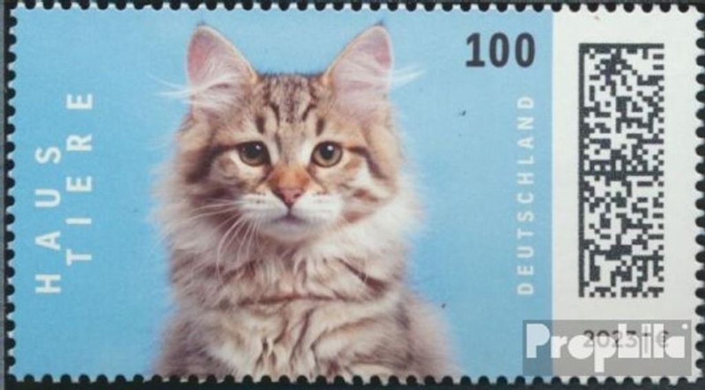 Briefmarken BRD 2023 Mi 3748 (kompl.Ausg.) postfrisch Katze