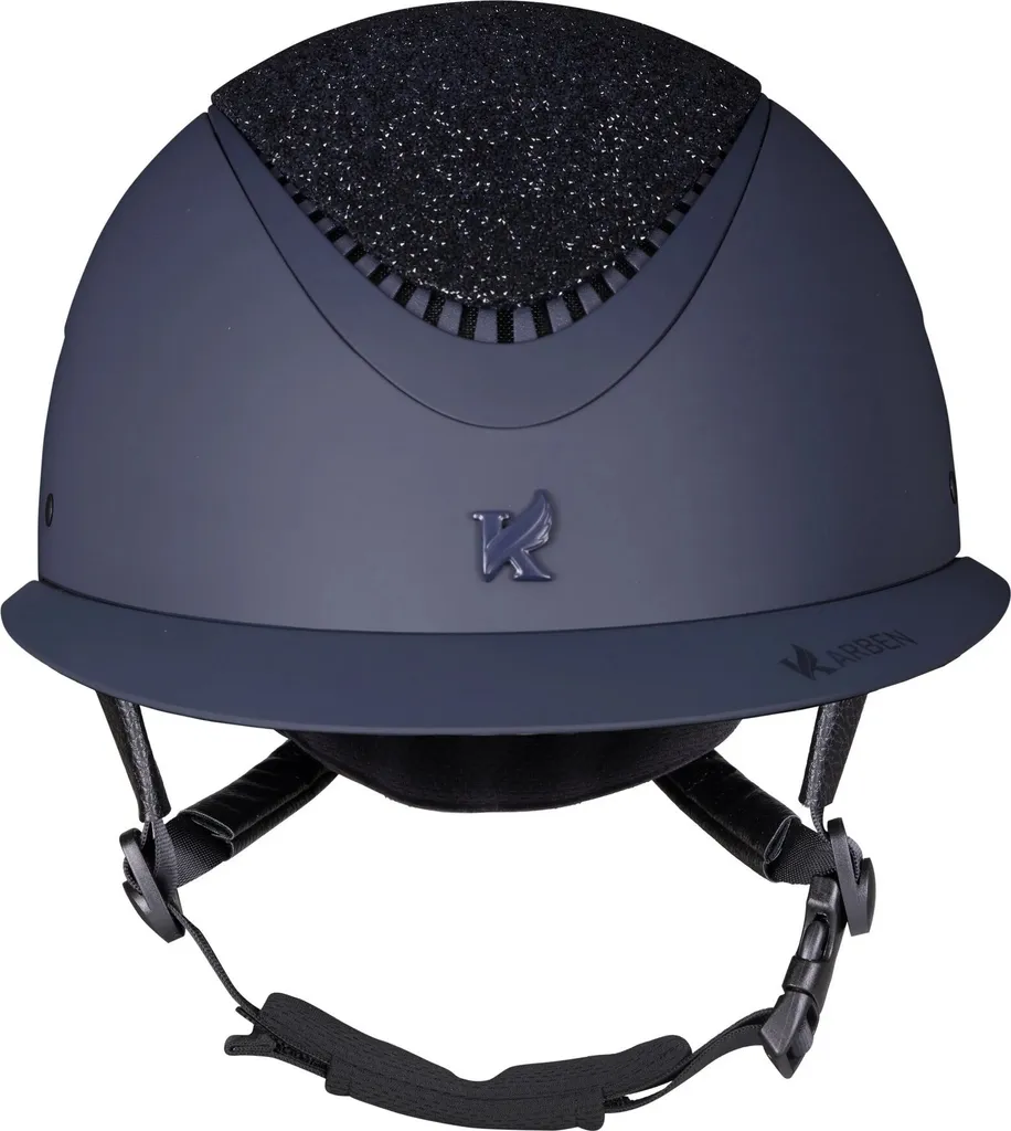 Casque d'équitation confortable pour enfant et adulte Karben Lia marine