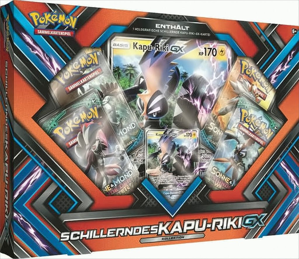 Pokémon Schillerndes Kapu-Riki-GX Kollektion - deutsch Produktbild 