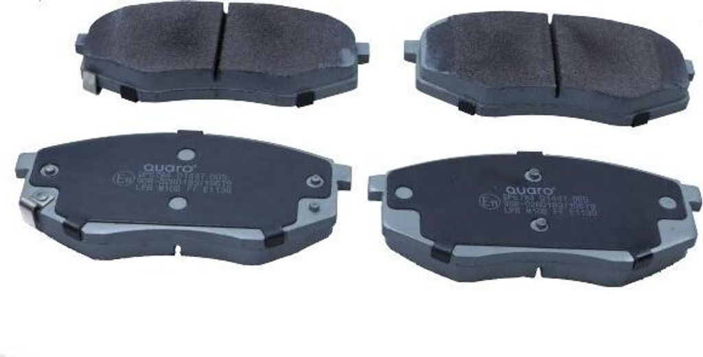 QUARO Bremsbeläge Satz Vorne Bremsklötze für HYUNDAI ix35 (LM, EL, ELH) QP6784