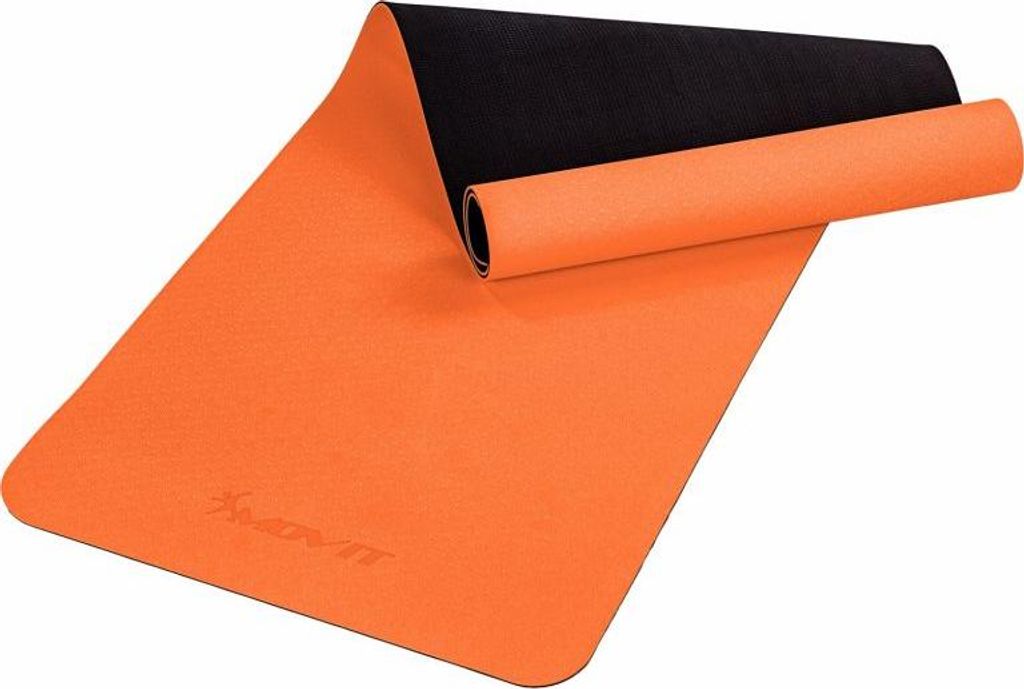 MOVIT Jóga podložka na cvičenie, 190 x 60 cm, oranžová Obrázok produktu 
