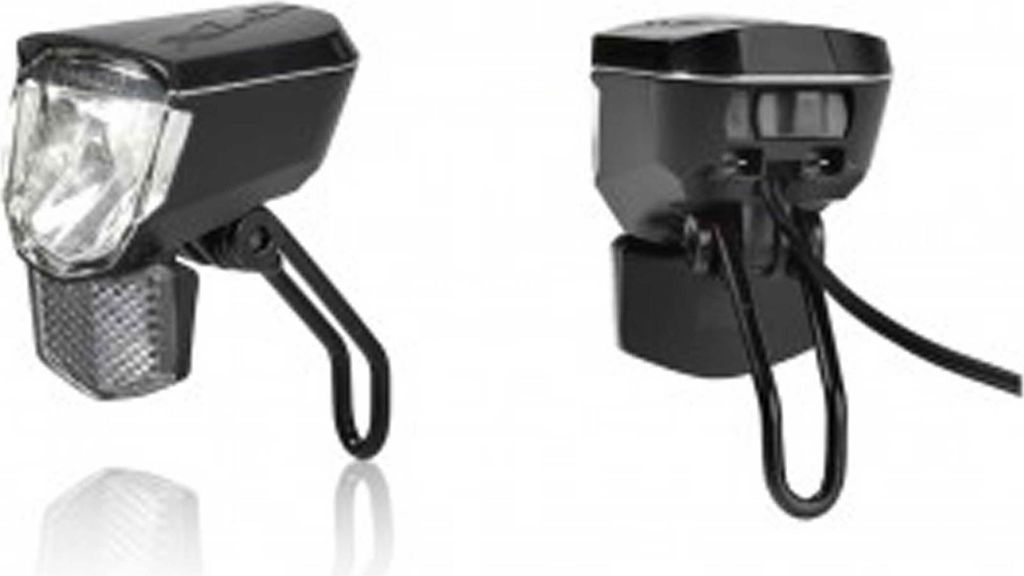 XLC Dynamo-Scheinwerfer 'Sirius D45 E LED', Reflektor, 45 Lux, E-Bike ready 6-48V, schwarz