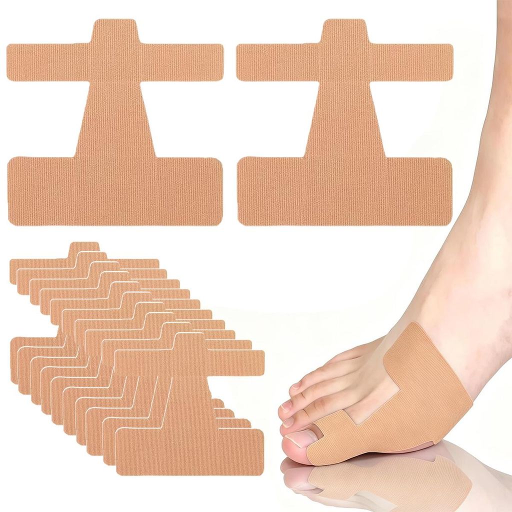 Zehen Korrektur Tape gegen Hallux Valgus, medizinischer Produktbild 