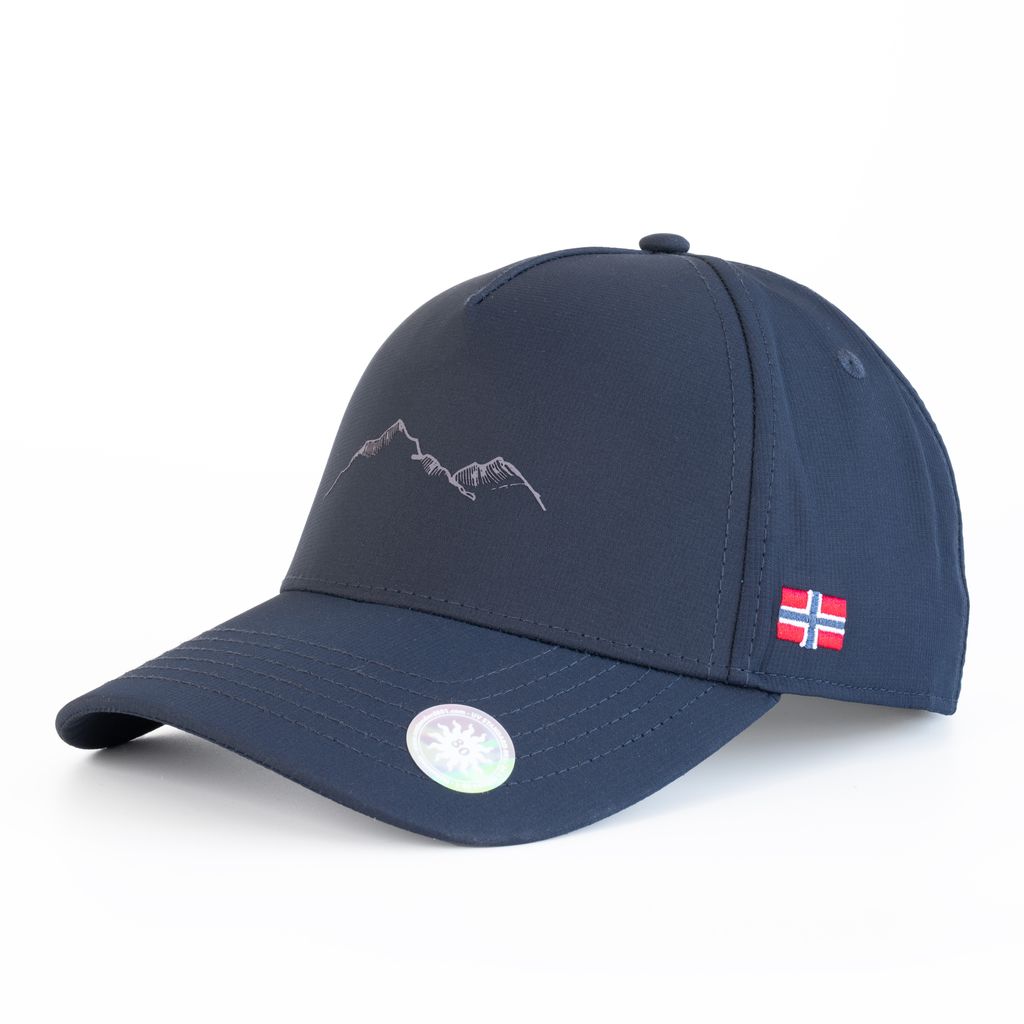 Nangaparbat Mountains Sun Protection Cap, navy