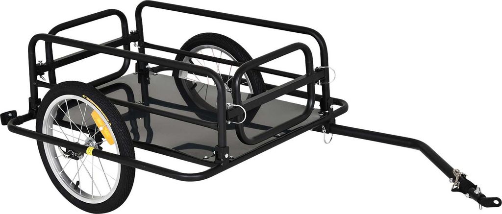 HOMCOM Fahrradanhänger Lastenanhänger für Fahrrad 40kg Produktbild 