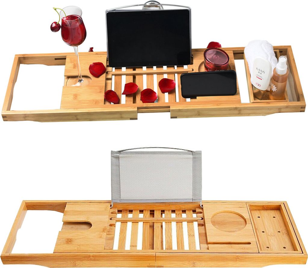 Verk 01702 Bambusový podnos na vaňu 70 - 103 cm Obrázok produktu 