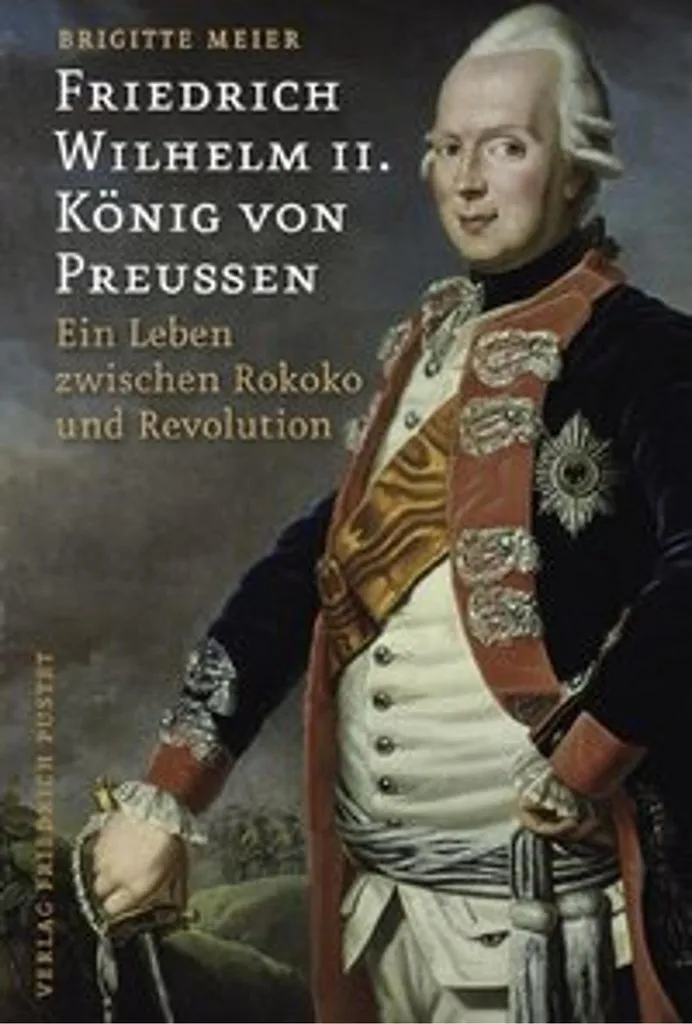 Portrait Friedrich Wilhelm II Roi de Prusse 1744-1797 Gravure Ancienne
