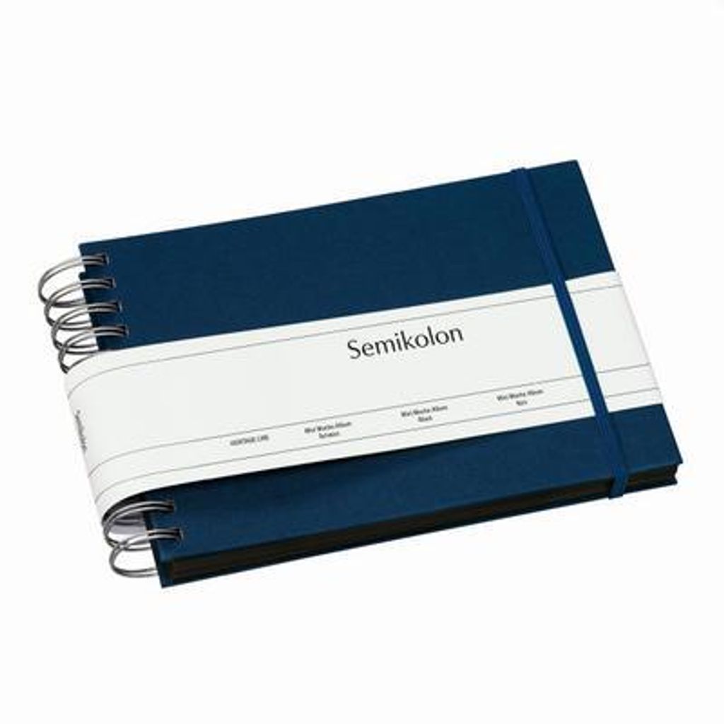 Semikolon Mini Mucho Album black marine