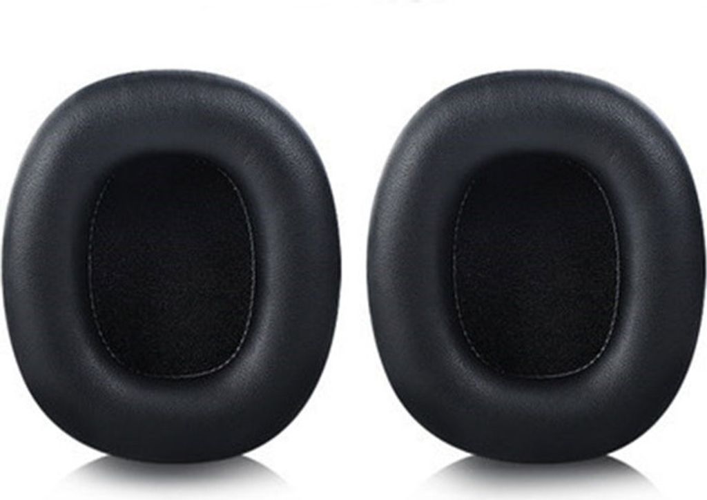 INF Xiaomi-Kopfhörerabdeckungen - Standardleder (2er-Pack) Schwarz