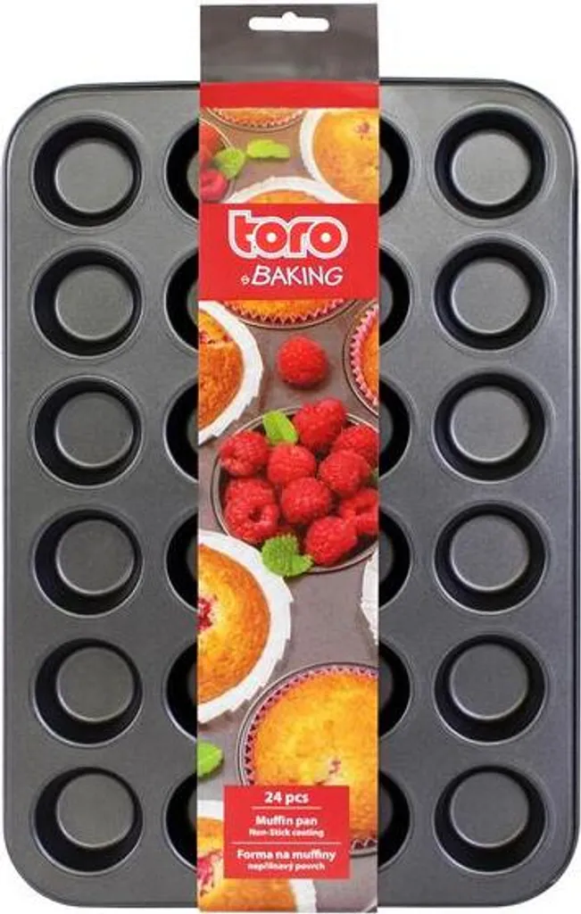 Stampo Per Muffin, 24 Pezzi, 38,5X26X2,2 Cm