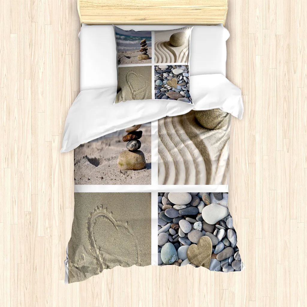 Set Copripiumino ABAKUHAUS 135x200 cm - Singolo Antiacaro Multicolore