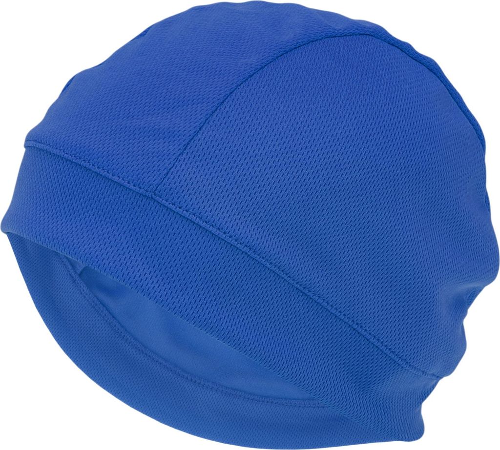Radfahrermš¹tze Schwei?- Und Feuchtigkeitsableitend Atmungsaktiv Helm Innenfutter Baiku Seiden Mesh Stoff Blau 26x15.5cm 1 Stš¹ck