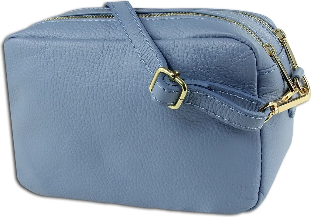 Sac à main durable en cuir Toscanto marron clair contre l'usure précoce
