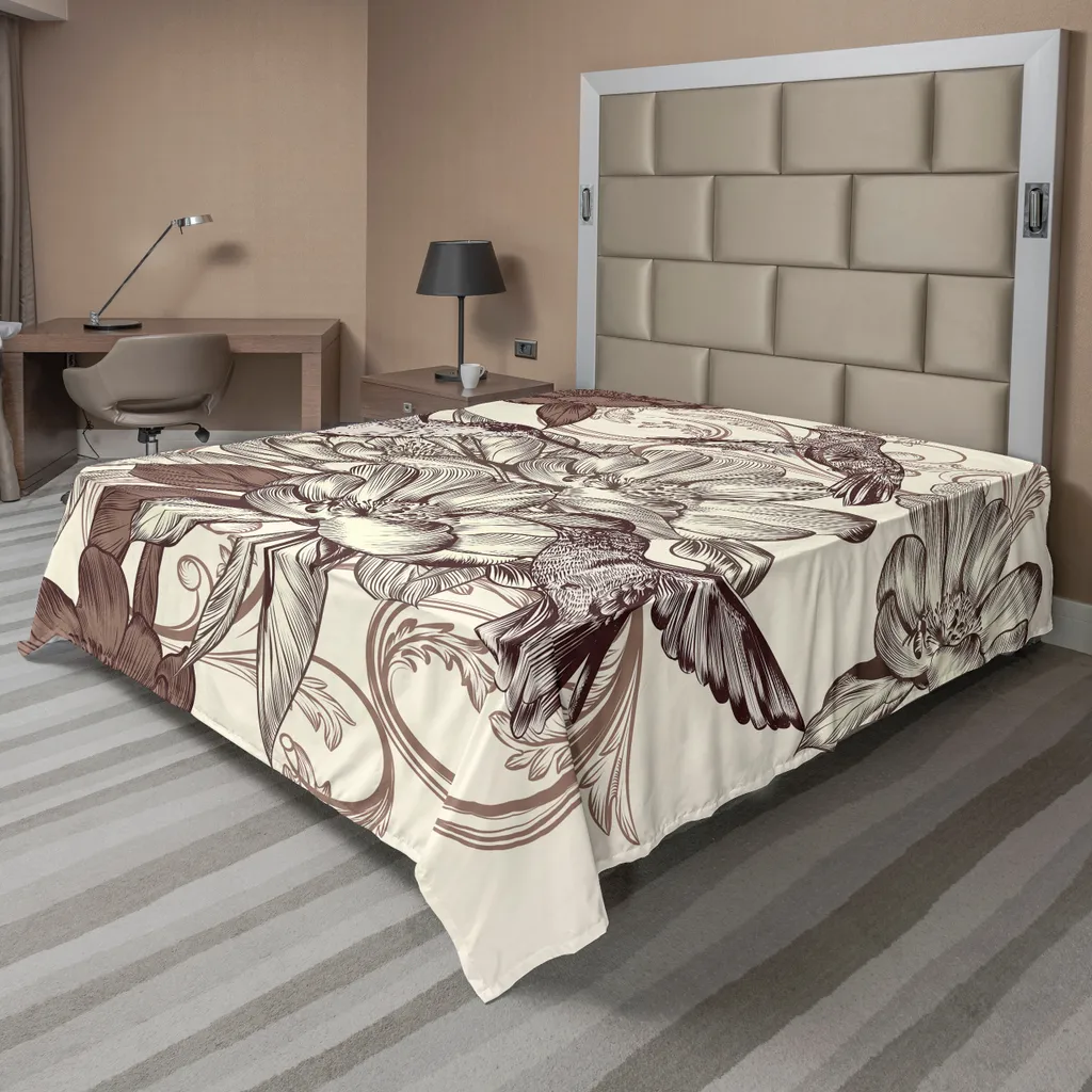 Drap de lit décoratif style conte de fées pour chambre adulte et ado