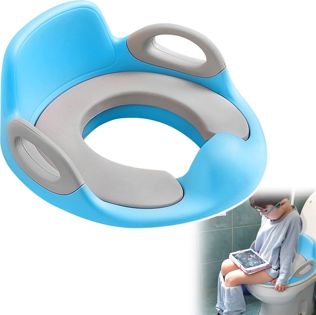 Kinder Toilettensitz Mit Treppe | Höhenverstellbar & Klappbar | Für Jungen & Mädchen Ab 1 Jahr