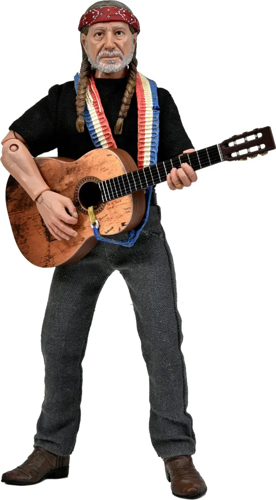 Figurine de Collection Willie Nelson 20 cm - Statue Musique Légendaire