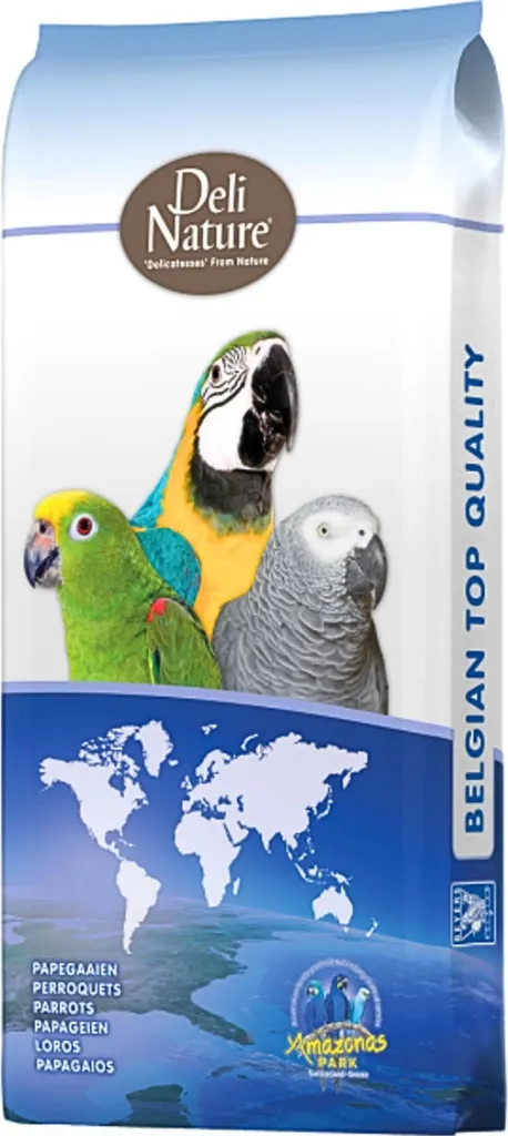 Deli Nature Parrot Excellent 15kg | Cibo per Pappagalli Super Premium