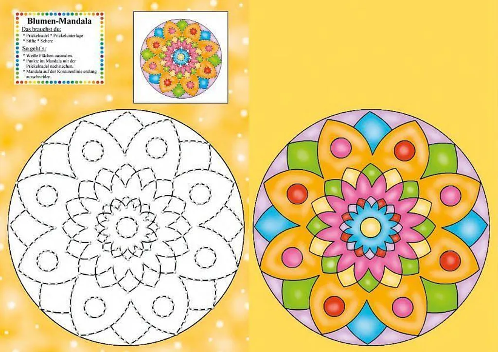 Cahier de Piquage et Loisirs Créatifs pour Activité Manuelle Maternelle