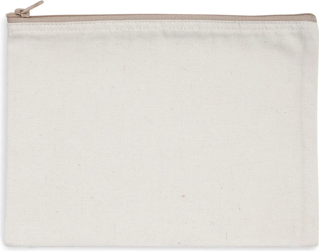 Kimood KI0250 Petit sac recyclé avec fermeture éclair - Lot de 50 pièces