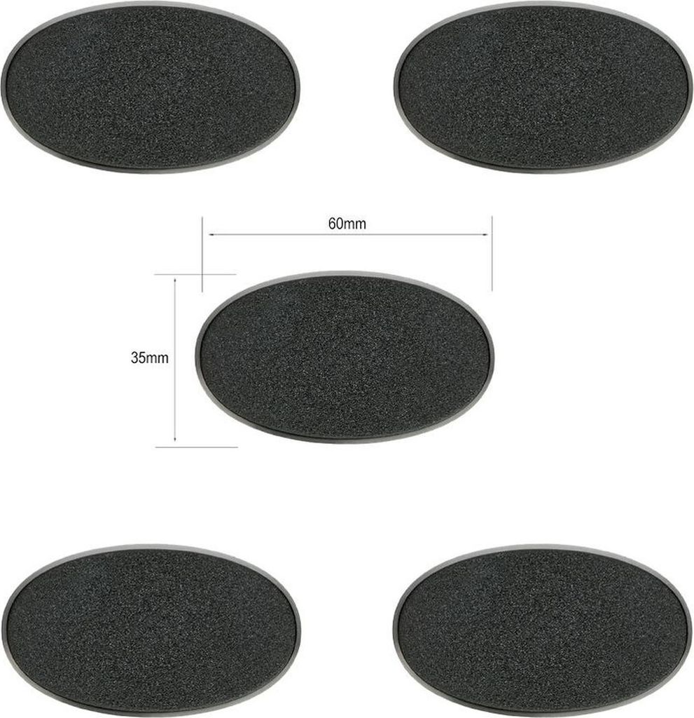 Citadel 60x35mm Oval Bases