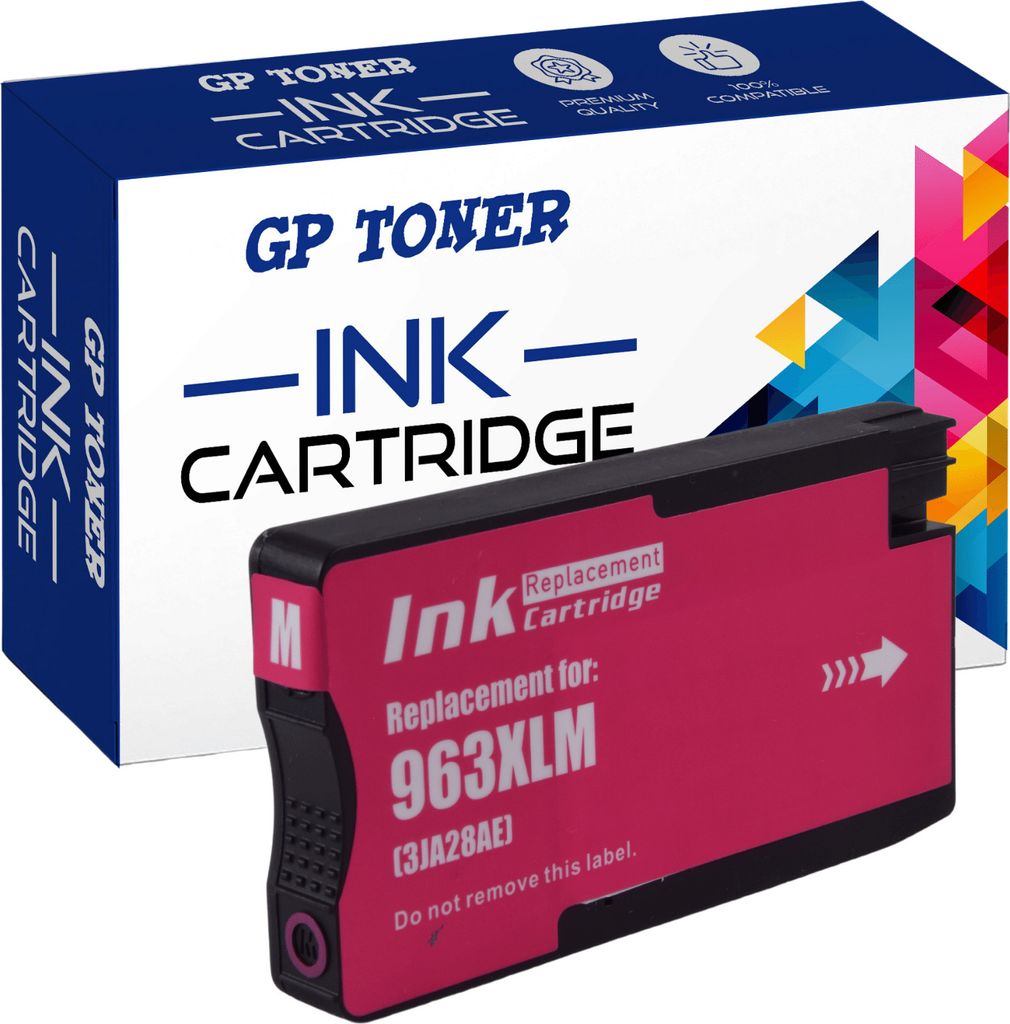 Druckerpatronen für HP 963 XL OfficeJet Pro 9010 9012 9014 9015 9016 9019 9020 magenta