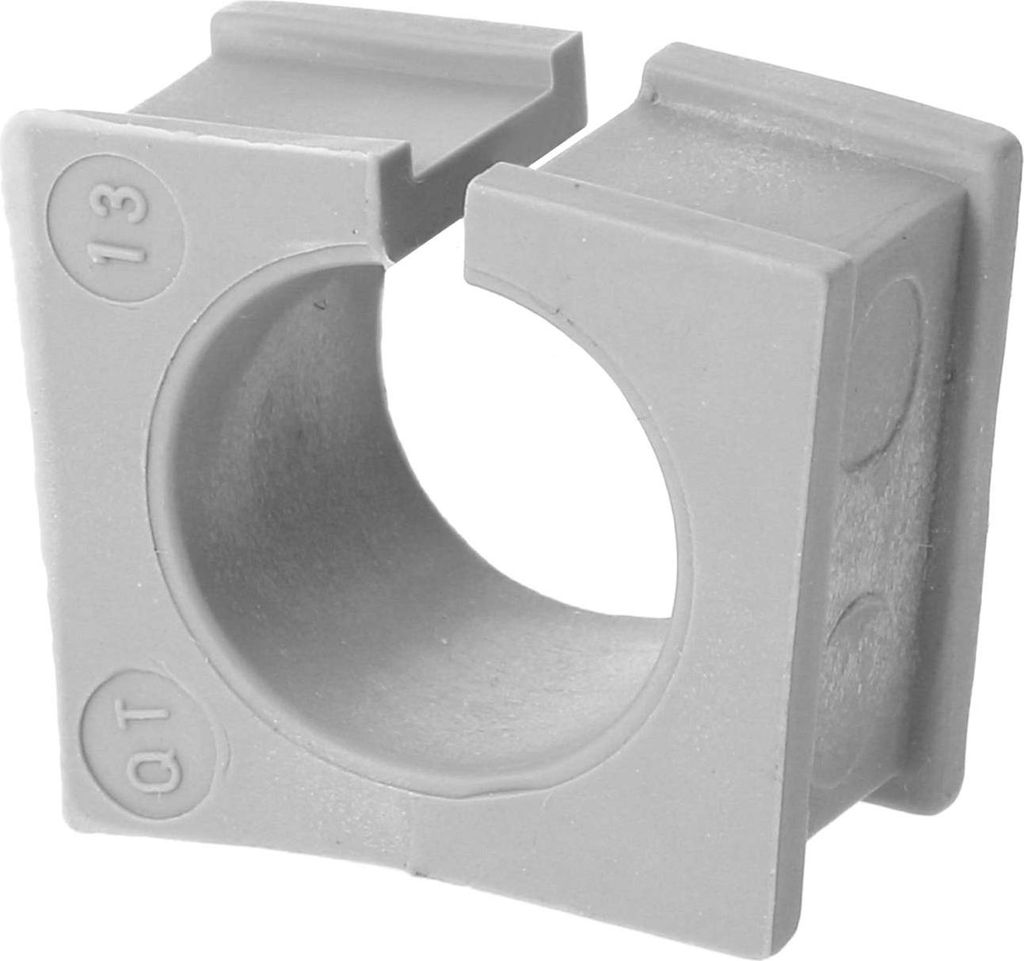 icotek Kabeltülle QT klein Klemmbereich 13,0mm - 14,0mm Temperaturbereich -40°C bis 90°C Farbe grau - 1 Stück