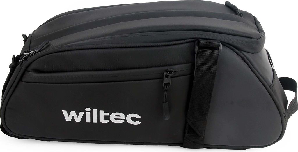 Borsa portapacchi Wiltec nera, portapacchi per bicicletta Immagine del prodotto 