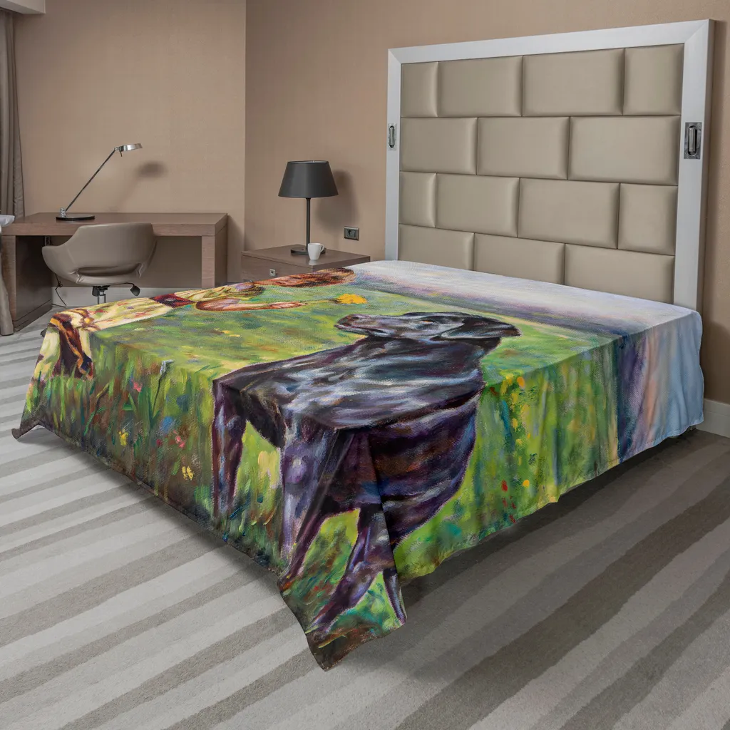 Lenzuolo Sopra ABAKUHAUS Decorativo 275x260 cm - Stampa Pastorale