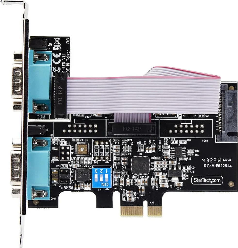 Carte PCI Startech pour connexion automate industriel et modem - 6