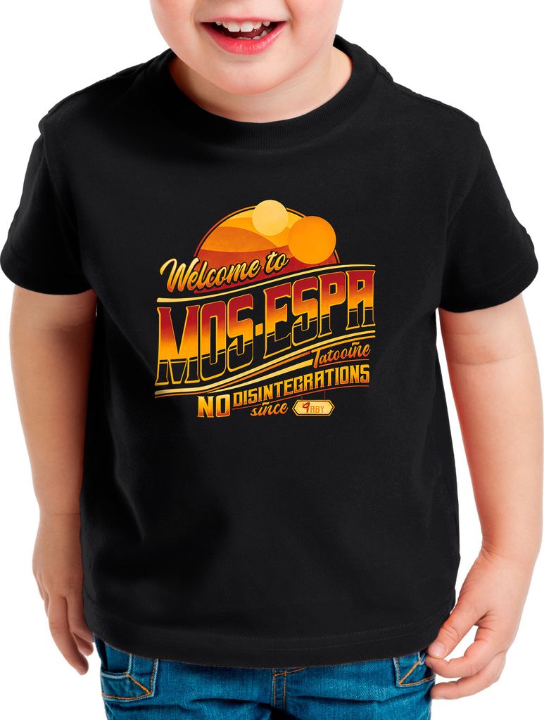 A.N.T. Mos Espa Kinder T-Shirt yoda mando kopfgeldjäger