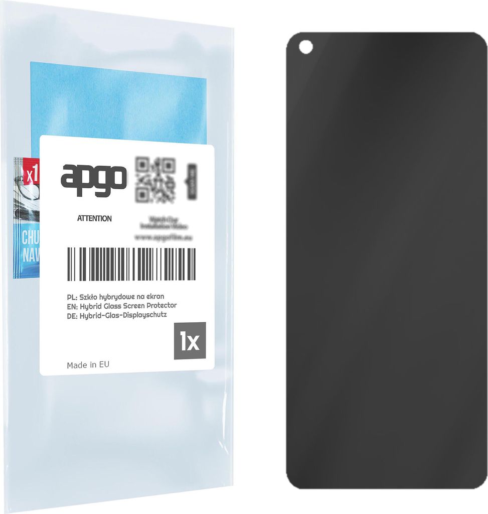 apgo Displayschutzglas Anti-Spähen Schutzglas für Oppo A52 Produktbild 