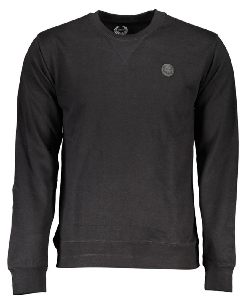 GIAN MARCO VENTURI Herren LANGARM-SWEATSHIRT Schwarz AU00795PATRIZIO_BFA1371_NEROBLACK : Größe - L Größe: L