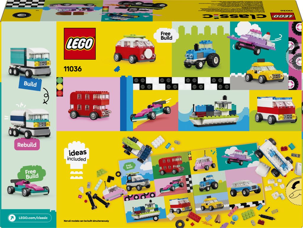 LEGO® Classic 11036 Kreativní vozidla Obrázek produktu 