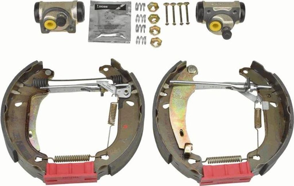 TRW GSK1049 Bremsbackensatz OE 7701204601 kompatibel mit Clio