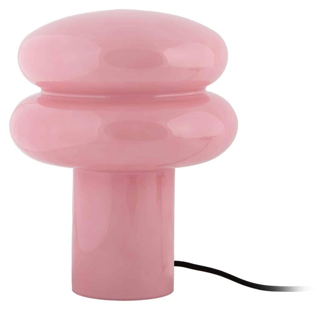 Leitmotiv - Tischleuchte Incesante Double Ring - Rosa - Produktbild 