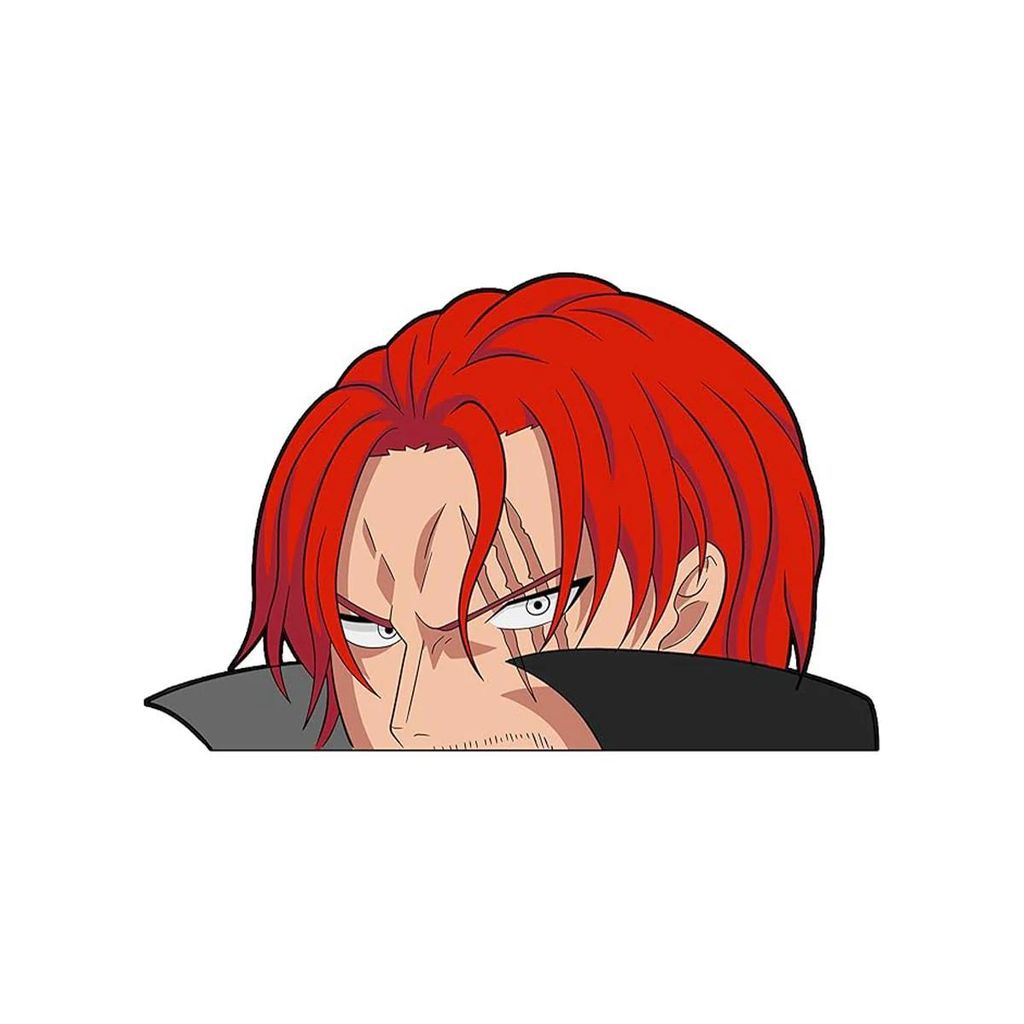 DTF UV Sticker Anime Manga Cool Peeker Sticker UV beständig auf Glas, Auto, Laptop Transferaufkleber zum direkt aufkleben, Spiegel Fenster, Dekora...